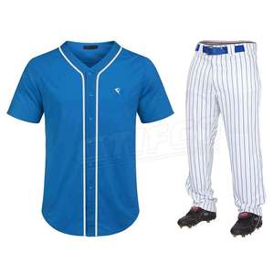 Uniforme de baseball sur mesure vous possédez, fabriqué en matériau de haute qualité, chemises et shorts de baseball - Product Image 3