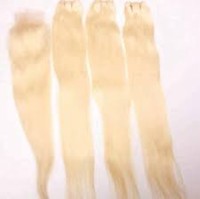 613 Rambut Pirang Virgin Remy Bundel Lembut Bergelombang Alami India Berkilau Bebas Kusut Deep Kinky Loose Premium Ekstensi Rambut Manusia Super Double