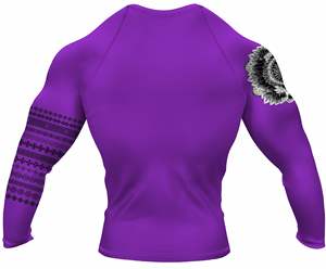 เสื้อรัดรูปแขนยาวสำหรับผู้ชาย,ชุดรัชการ์ดสำหรับใส่ออกกำลังกายแห้งสนิท - Product Image 2