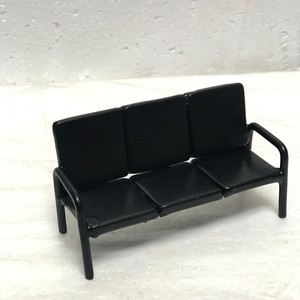 Ensemble de 2 Métal D'or Nouveau Design Miniature Chaises et Table pour Dollhouse 1: 12 Échelle Miniature - Product Image 3