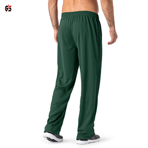 Pantalones de entrenamiento para hombre, ropa deportiva para correr, con cintura elástica 100% de poliéster, con estampado de logotipo personalizado, OEM - Product Image 2
