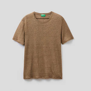 Camiseta lisa de manga corta para hombre, camisa de cuello redondo de gran tamaño, diseño de alta calidad, novedad, 2022 - Product Image 4