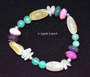 <b>Healing</b> Gemstone <b>Bracelets</b> From Agate Export - Product Image 1