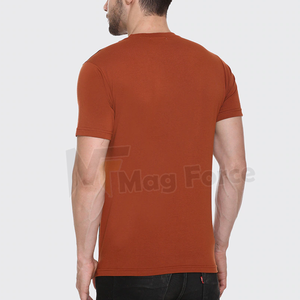 Maroon Color <b>Black</b> Combination <b>Men's</b> T-<b>Shirt</b> Half <b>Sleeve</b> Pullover Slim Fit <b>Men's</b> T <b>Shirt</b> With Customized Logo - Product Image 2
