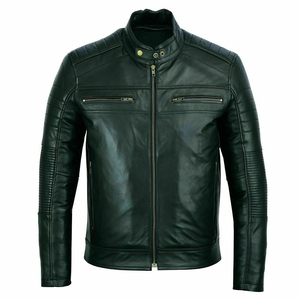 Leather Jacket Men's & Women's High Quality Customized Design Customize Logo in High Quality - Product Image 2