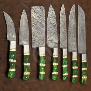 Couteau de chasse fait à la main, en acier, damas, offre spéciale, - Product Image 3