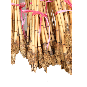 Matériau de canne en rotin brut naturel de haute qualité 18/23mm 24/29mm 30mm 3M 4M pour serres agricoles à couche unique vert - Product Image 5