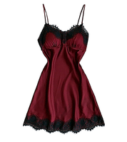 Sexy Spitzen-Satin-Dessous aus Bio-Baumwolle, dick, bequem, mittlere Formkontrolle, rückenfrei, kurz, schmal geschnitten, maßgeschneidert, ärmellos, halblang für Damen
