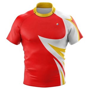 Camiseta de Rugby Profesional Personalizada por Sublimación para Adultos, Secado Rápido, Transpirable, Antibacteriana, Diseño Libre, Precios Económicos - Product Image 3