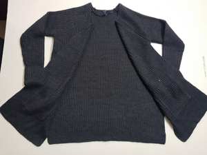 Lot de vêtements en provenance du Bangladesh, marques diverses, cardigan ouvert pour femmes, coupe classique, col en V, pull tricoté avec poches - Product Image 5