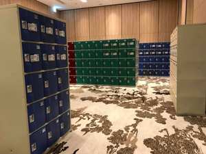 Cheap Small ABS Plastic key lock Locker for hotel employee - Product Image 5