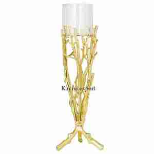 Portavelas de Metal con Acabado Espejo para Decoración del Hogar, Diseño Moderno Único, Portavelas de Metal Ecológico, Decoración Luminosa - Product Image 3