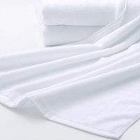 Serviettes de toilette pour hôtel, blanches, 50x90 cm, haute qualité, absorbantes, séchage rapide, Fouta 500 GSM, 100% coton, fabriquées en Turquie, en stock