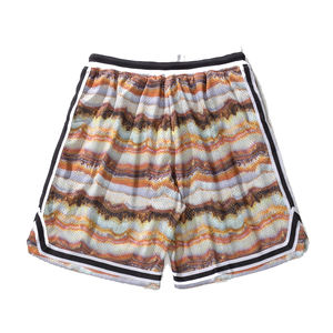 Pantalones cortos Retro estampados para hombre, ropa de playa, para correr, para verano - Product Image 5