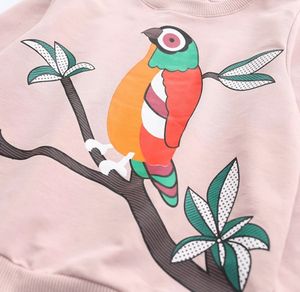 Ensemble de pantalons décontractés sweatshirt imprimé personnalisé pour filles, 2 pièces, écoresponsable, à manches longues, pour bambins, vêtements de printemps et d'automne quotidiens - Product Image 3