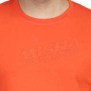 2023 hommes manches unies couleur unie T-shirt décontracté pour hommes prix de gros conception réfléchissante - Product Image 5