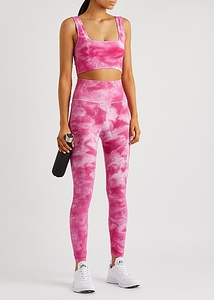 2025 nuevas mallas de entrenamiento de gimnasio para mujer, gran oferta, el mejor Material, nuevas mallas de gimnasio con tinte de corbata a la moda - Product Image 4