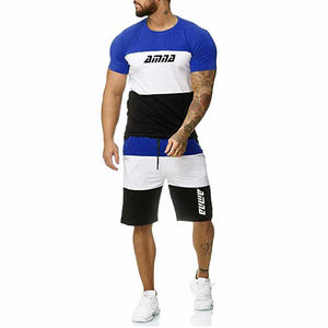 Gimnasio para hombre, juegos de entrenamiento de Fitness, en Color negro y gris, servicio OEM, Verano - Product Image 5