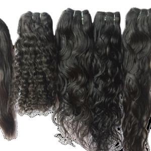 Proveedor de Cabello Indio Virgen, Paquetes de Cabello Indio Virgen Sin Procesar, Cutícula Alineada, Cabello Humano Natural, Paquetes de Cabello Lacio Rizado de la India - Product Image 3