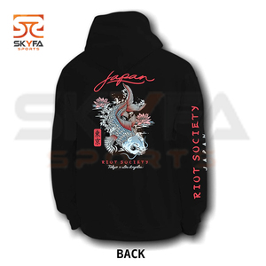 Sweat à capuche personnalisé en coton/polyester pour hommes et femmes - Product Image 4