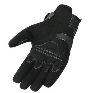 Gants de motard en cuir, Logo personnalisé, pour course de moto, - Product Image 2