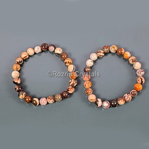 Supplier of Banded Jasper Fancy Gemstone <b>Bracelet</b> : Banded Jasper Fancy Gemstone <b>Bracelet</b> For Sale - Product Image 1