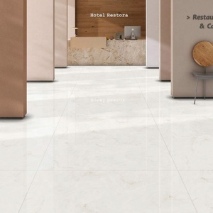 Modern Polished Porcelain Super <strong>White</strong> Marble Floor Wall Floor Tiles Marble indian manufacturer and <strong>supplier</strong> - Product Image 1