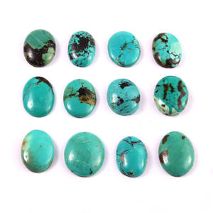 Cabujones de turquesa tibetana Natural, piedras preciosas de forma mixta, tamaño libre, fabricación de joyas, precio al por mayor - Product Image 3