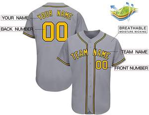 Camiseta de Béisbol Personalizada a Rayas, Transpirable, Talla Grande, para Entrenamiento Deportivo al Aire Libre, con Nombre y Número Personalizados - Product Image 6