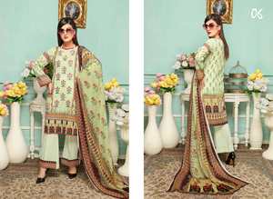 Trajes de algodón de diseñador para mujer, ropa de fiesta, Salwar Kameez - Product Image 2