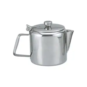 趋势镀银密封茶壶家用厨房供应餐具茶和咖啡套装摩洛哥茶壶热咖啡储茶