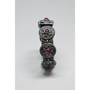 Brazalete Abrible de Latón Hecho a Mano, Última Moda, Diseño de Plata, Estilo Occidental, para Chicas y Mujeres - Product Image 3