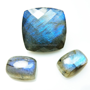 Labradorite ronde à facettes 10X10MM taille mixte forme calibrée pierre précieuse en vrac de qualité supérieure bijoux de bricolage pierre labradorite faite à la main - Product Image 5