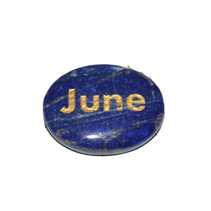 Lapislázuli junio Piedras Grabadas - Product Image 1