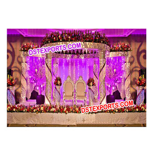 Mandap de mariage en cristal, nouveau design moderne, mandap de mariage en cristal, mandap de mariage en cristal, Massachusetts, Caroline du Sud - Product Image 1