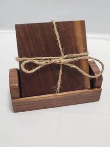 Sous-verres en bois pour boissons chaudes et froides, sous-verre en bois pour l'artisanat naturel et la vente - Product Image 6