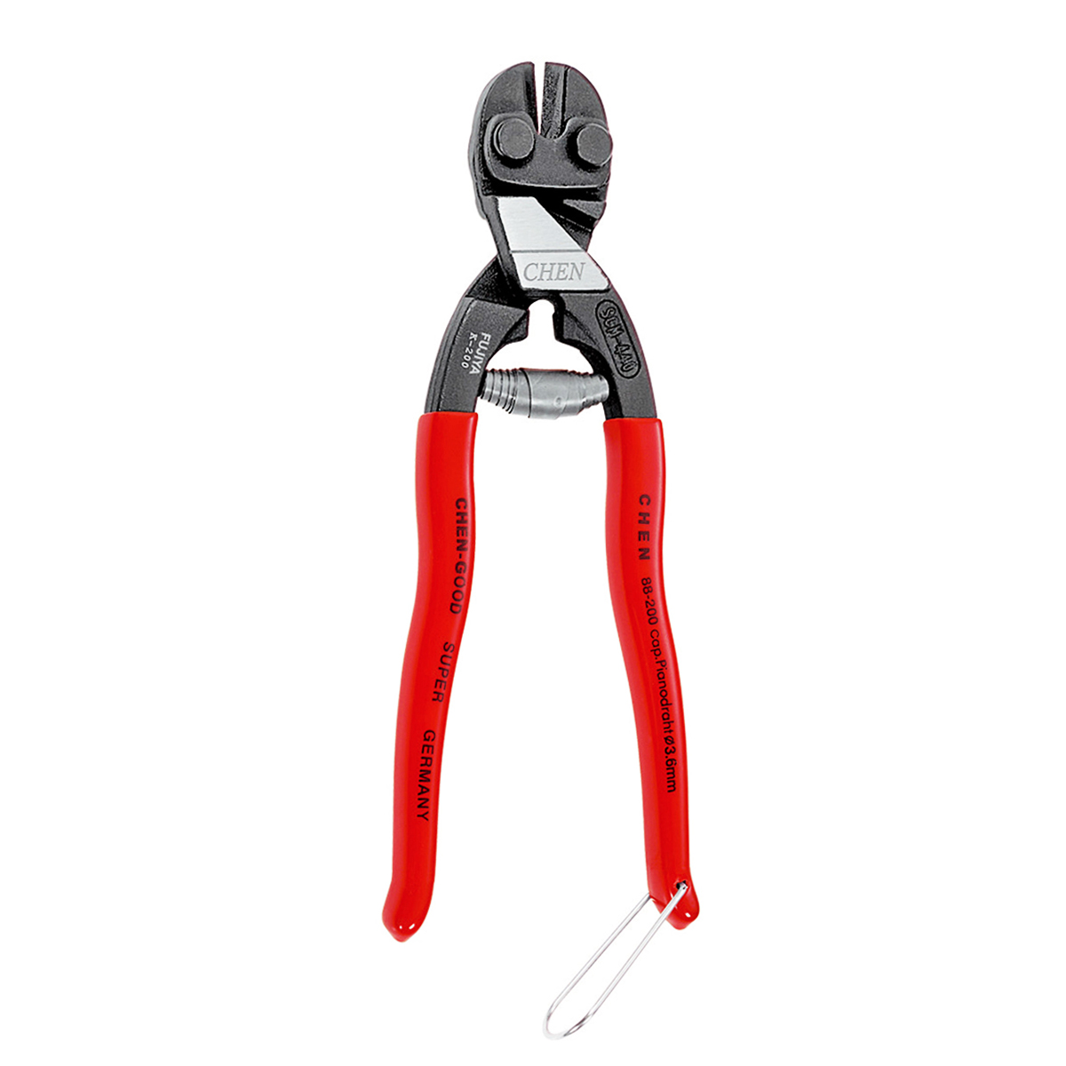 5 Times More Durable Than German Brands Special Blade Mini Bolt Cutter l High Leverage l CR-MO alloy steel l Safety lock device