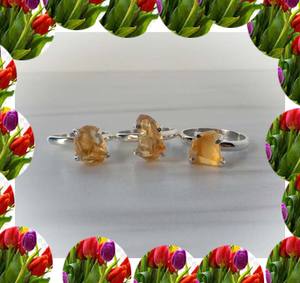 Impressionnant à la recherche de calcédoine bague en pierre de forme ronde 8mm en taille 925 en argent Sterling lunette réglage bague bijoux pour la vente d'été - Product Image 2