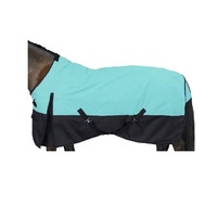 Couverture d'extérieur réfléchissante et imperméable pour chevaux, type été, rembourrée en coton, pour la course et l'hiver