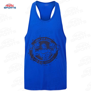 เสื้อกล้ามเข้ารูปกล้ามเนื้อสำหรับผู้ชายเสื้อกล้ามออกกำลังกายแขนกุดระบายอากาศลำลองไซส์ XL ทำจากโพลีเอสเตอร์ราคาถูก! - Product Image 2