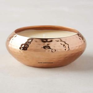 Meilleure vente de bougeoirs décoratifs Accessoires d'éclairage en bois et pieds en métal Pots à bougies Tables de mariage Pots à bougies - Product Image 2