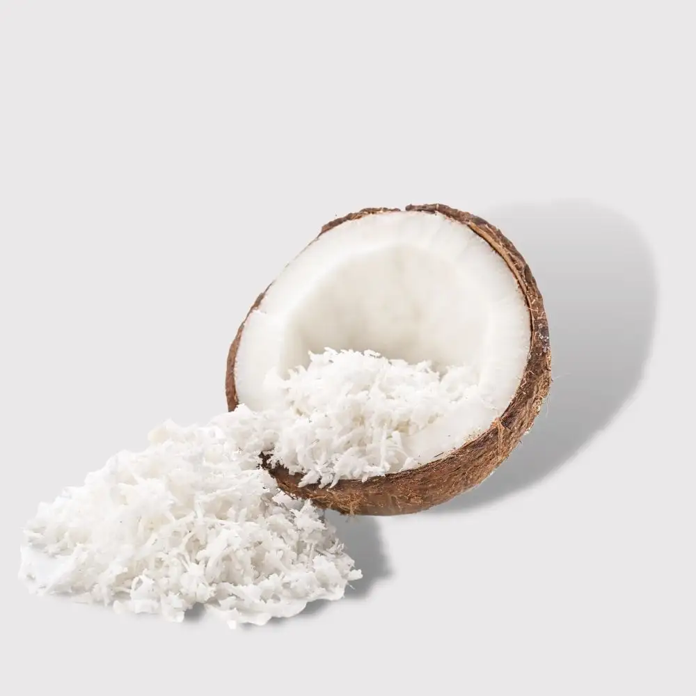 Coco desecado, precio a la moda, fibra de coco pura orgánica Natural, carne de coco joven