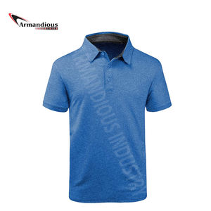 Camisetas Polo de golf informales de secado rápido para hombre, logotipo personalizado, manga corta, Camiseta deportiva de verano, conjunto con estampado de tela - Product Image 6