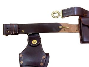 2025 Wholesale Outdoor Reproduction 100% <b>Leather</b> Handmade Protection US WW2 M1916.45 <b>Leather</b> <b>Belts</b> - Product Image 3