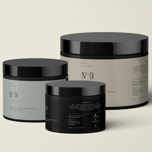 Ingrosso rotolo di stampa personalizzato 2oz 4oz 8oz impermeabile in vinile <span class=keywords><strong>vetro</strong></span> cosmetico contenitore barattolo adesivo etichetta per crema per il viso - Product Image 5