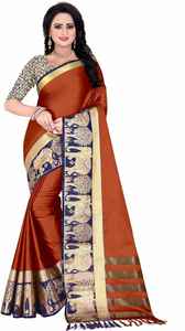 Saris Fiesta Desgaste Boda Seda India Banarasi Seda Sari Saris Ropa de bajo precio - Product Image 5