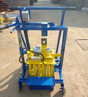 Machine à fabriquer des blocs creux en béton semi-automatique QT40-3C/QT2-45 Annaba, prix pour les petites industries