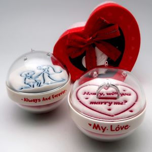 Recuerdos de Cristal para Aniversario de Bodas, Regalos Originales para el Día de San Valentín, Recuerdos de Boda - Product Image 4