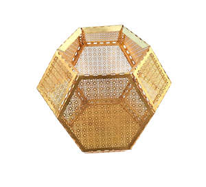 Handmade Antiqued Golden Metal Candelabra Customizable Votive Candle <b>Jars</b> Tea Light Holders for Home Wedding Christmas Decor - Product Image 4