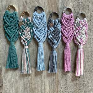 Macrame Keychains Handmade Happiness - Product Image 1